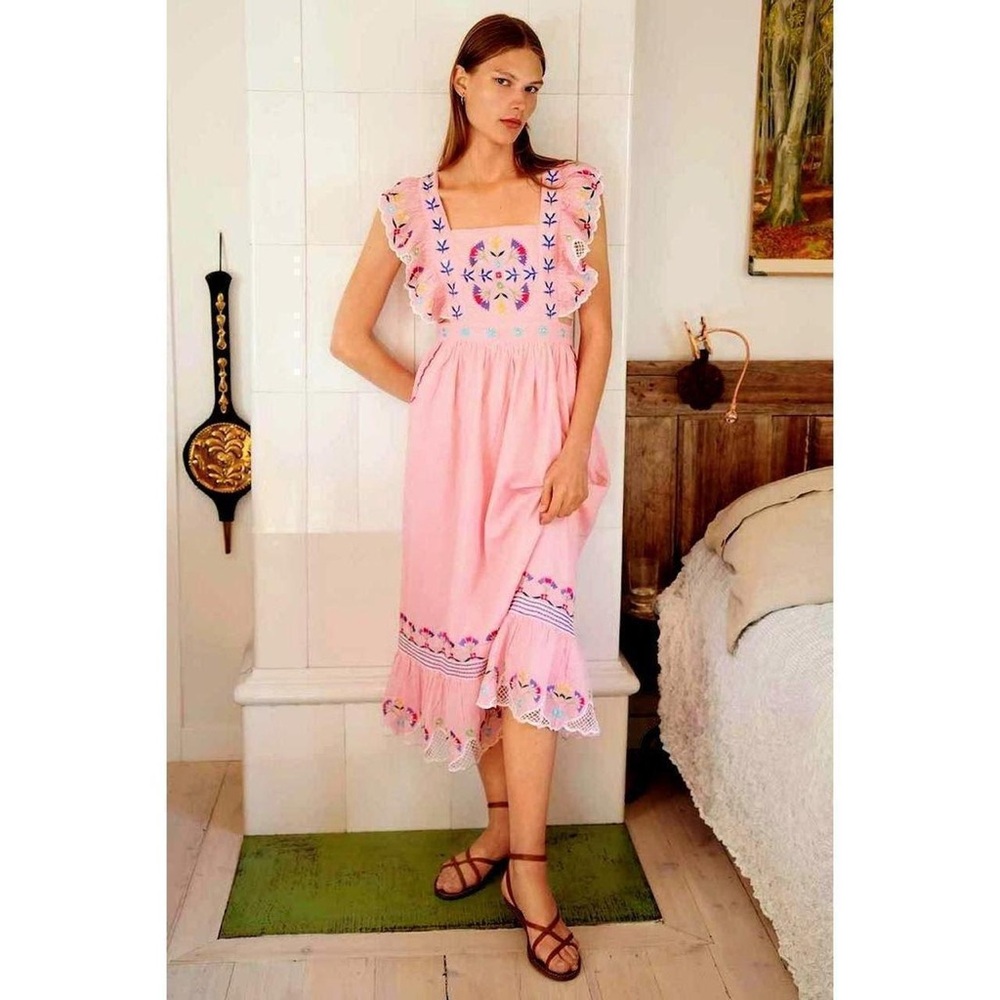 Celia B Wild Rose Dress in Pink